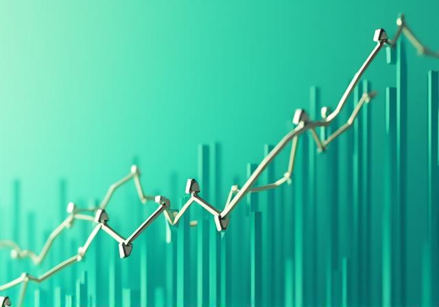 A chart showing a sharp upward trend for Innovatech Solutions.
